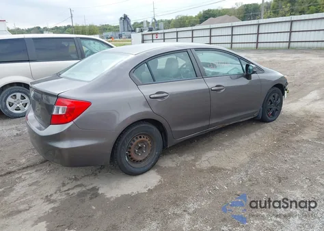 2012 Honda Civic Lx from USA, damaged, VIN 19XFB2F54CE017012